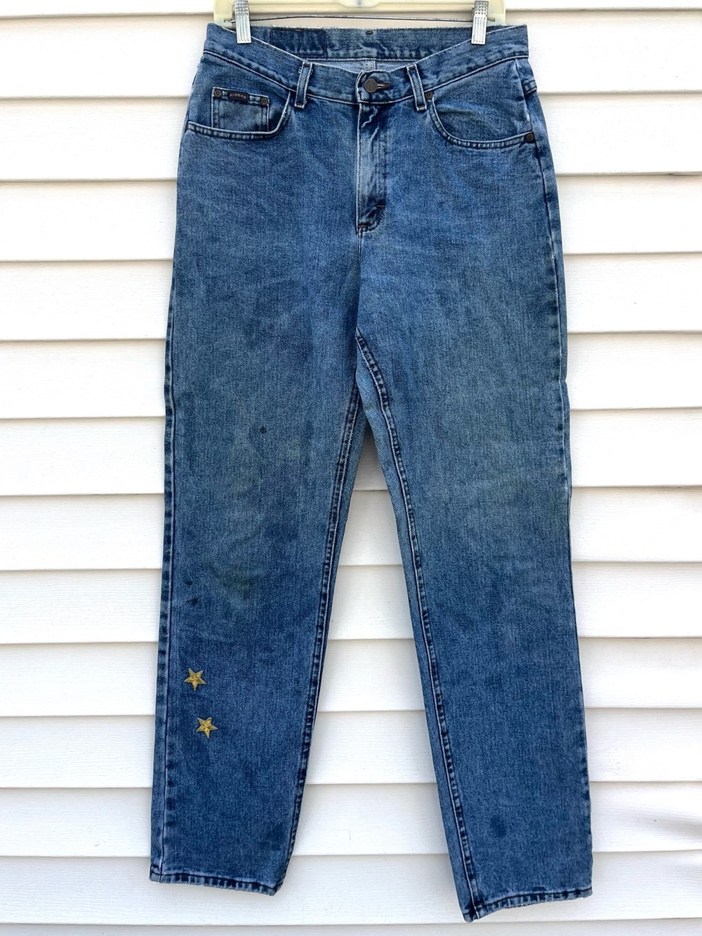 Vintage Riders by Lee Straight Leg Denim Jeans Womens Size 12 Long - Picture 2 of 12